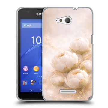 Силиконовый чехол на Sony Xperia E4g с принтом женский Силиконовый чехол на Sony Xperia E4g с принтом женский
