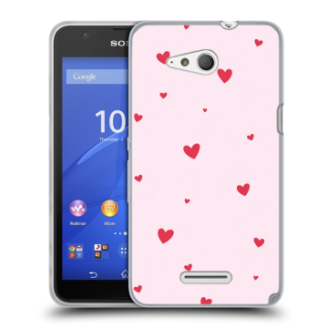 Силиконовый чехол на Sony Xperia E4g с принтом для девочек Силиконовый чехол на Sony Xperia E4g с принтом для девочек