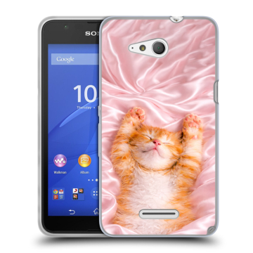 Силиконовый чехол на Sony Xperia E4g с принтом женский Силиконовый чехол на Sony Xperia E4g с принтом женский