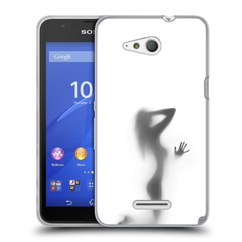 Силиконовый чехол на Sony Xperia E4g с принтом Силуэт Силиконовый чехол на Sony Xperia E4g с принтом Силуэт