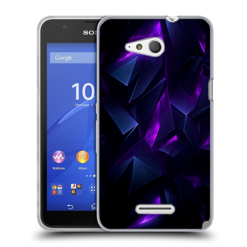 Силиконовый чехол на Sony Xperia E4g с принтом Абстракиция Силиконовый чехол на Sony Xperia E4g с принтом Абстракиция