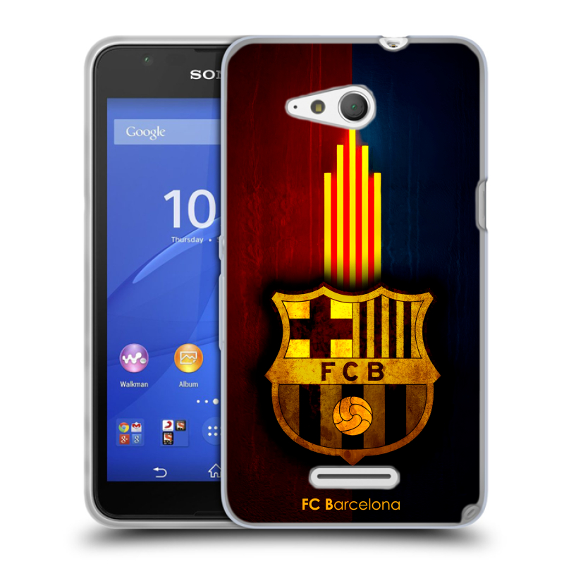 Пластиковый чехол на Sony Xperia E4g с принтом Барселона Barcelona Пластиковый чехол на Sony Xperia E4g с принтом Барселона Barcelona