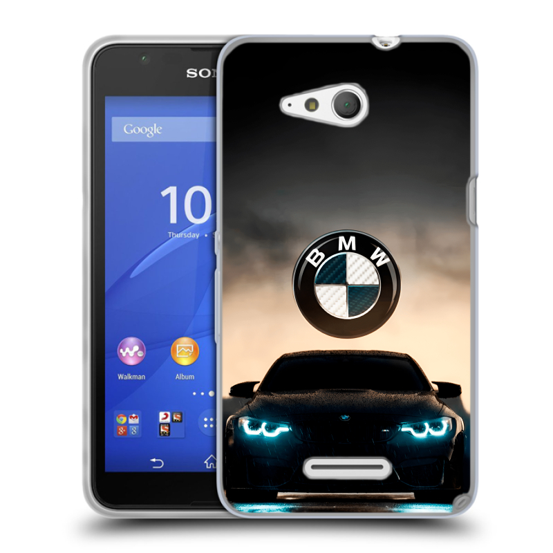 Пластиковый чехол на Sony Xperia E4g с принтом БМВ BMW Пластиковый чехол на Sony Xperia E4g с принтом БМВ BMW