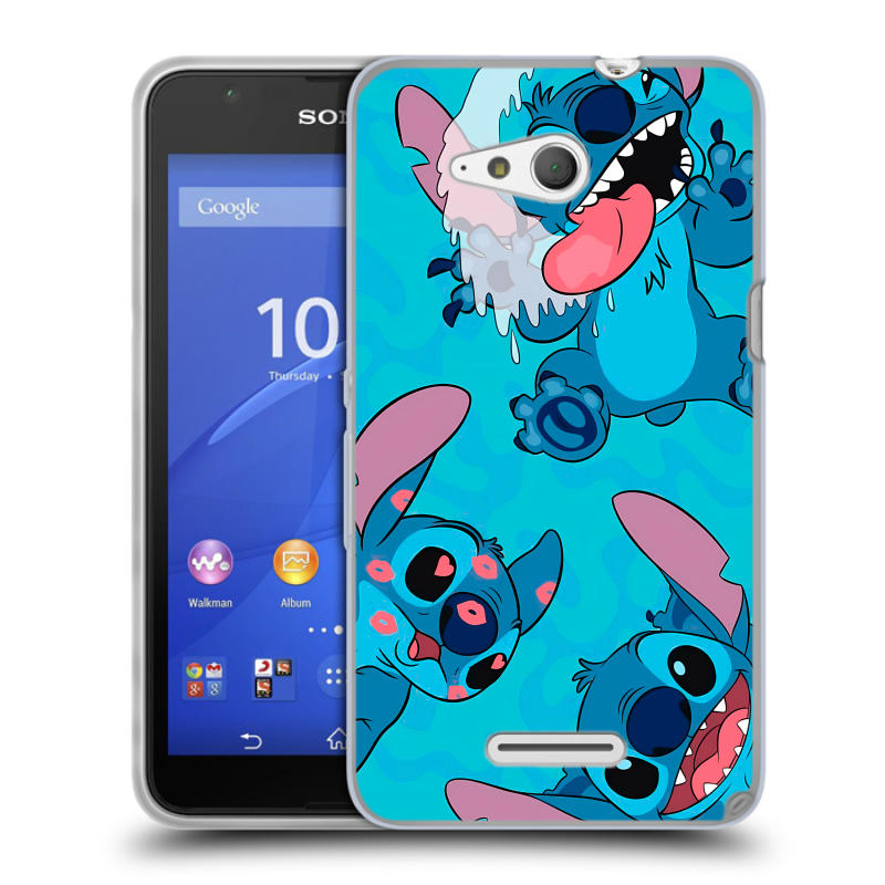 Силиконовый чехол на Sony Xperia E4g с принтом Лило и Стич Силиконовый чехол на Sony Xperia E4g с принтом Лило и Стич