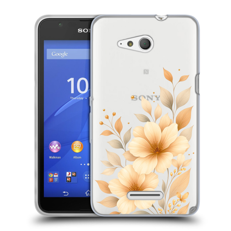 Пластиковый чехол на Sony Xperia E4g с принтом для девушки Пластиковый чехол на Sony Xperia E4g с принтом для девушки