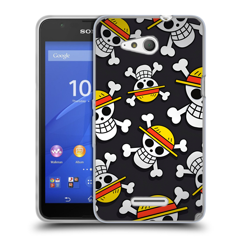 Силиконовый чехол на Sony Xperia E4g с принтом One Piece Ван Пис Силиконовый чехол на Sony Xperia E4g с принтом One Piece Ван Пис