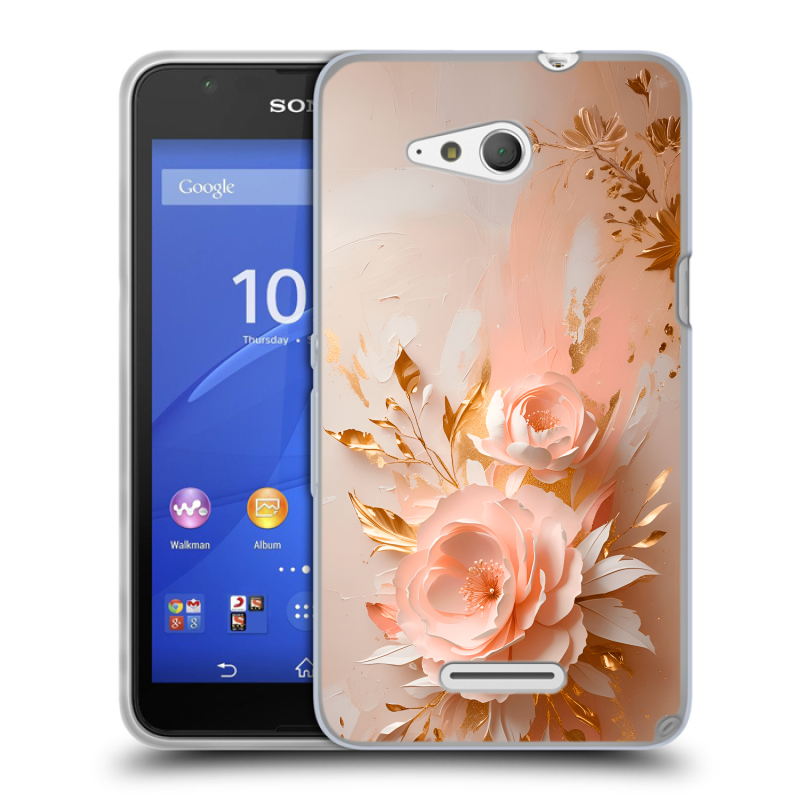 Силиконовый чехол на Sony Xperia E4g с принтом женский Силиконовый чехол на Sony Xperia E4g с принтом женский