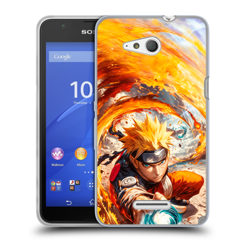 Силиконовый чехол на Sony Xperia E4g с принтом Аниме Наруто Naruto Силиконовый чехол на Sony Xperia E4g с принтом Аниме Наруто Naruto