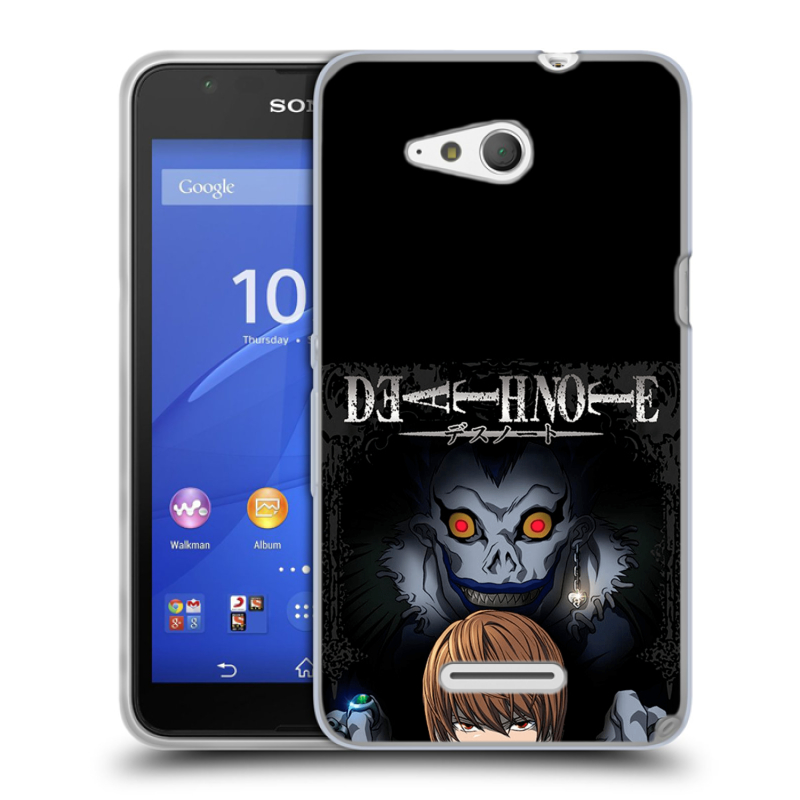 Пластиковый чехол на Sony Xperia E4g с принтом Death note Тетрадь смерти Пластиковый чехол на Sony Xperia E4g с принтом Death note Тетрадь смерти