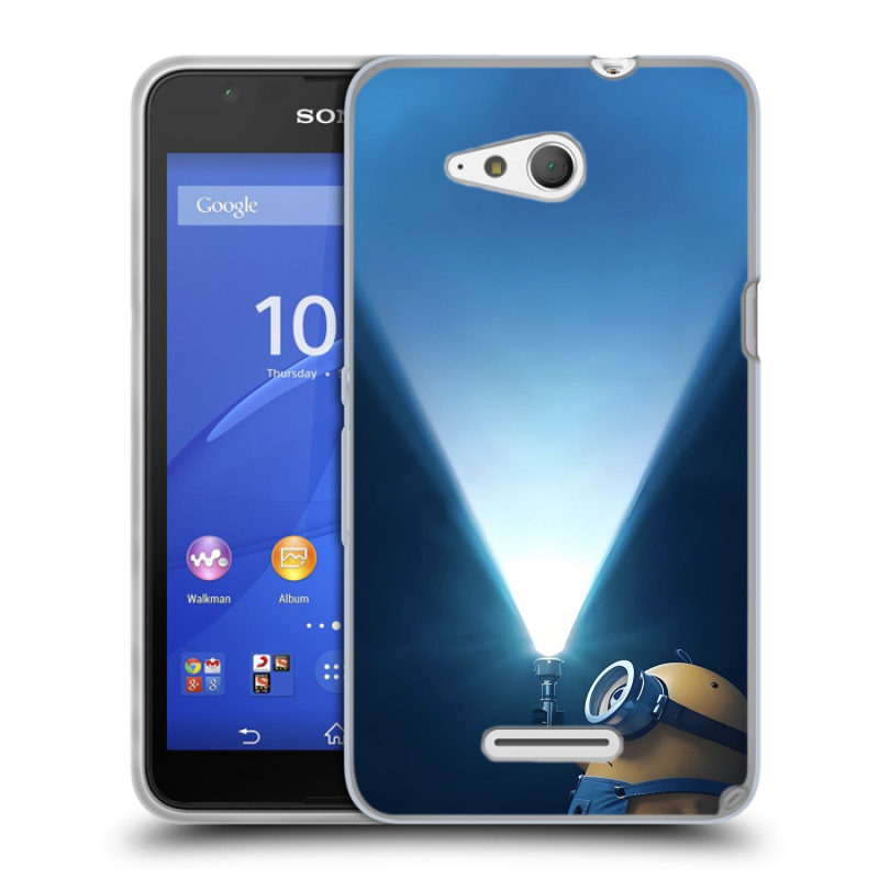 Пластиковый чехол на Sony Xperia E4g с принтом Миньоны Пластиковый чехол на Sony Xperia E4g с принтом Миньоны