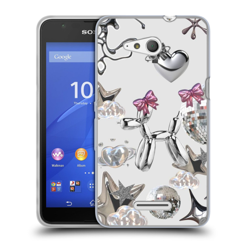 Силиконовый чехол на Sony Xperia E4g с принтом Y2K Силиконовый чехол на Sony Xperia E4g с принтом Y2K
