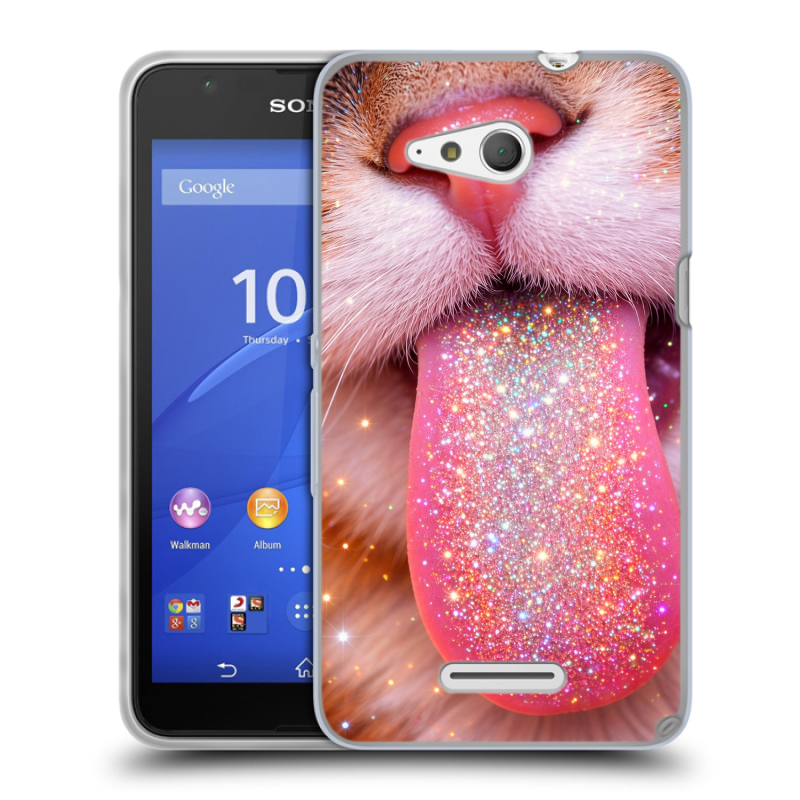 Силиконовый чехол на Sony Xperia E4g с принтом для девочек Силиконовый чехол на Sony Xperia E4g с принтом для девочек