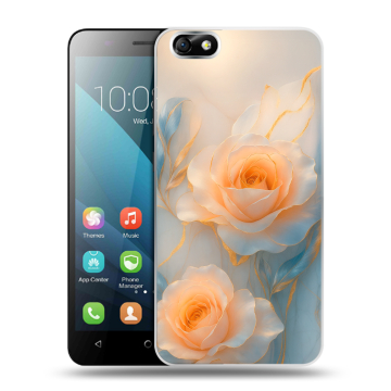 Силиконовый чехол на Huawei Honor 4X с принтом Женский Силиконовый чехол на Huawei Honor 4X с принтом Женский