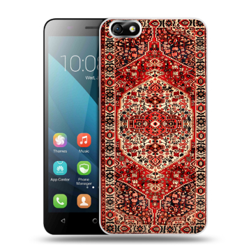 Силиконовый чехол на Huawei Honor 4X с принтом Ковер