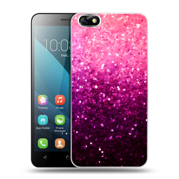 Силиконовый чехол на Huawei Honor 4X с принтом Блестки Силиконовый чехол на Huawei Honor 4X с принтом Блестки