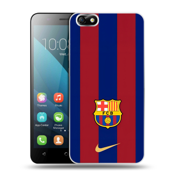 Силиконовый чехол на Huawei Honor 4X с принтом Барселона Barcelona