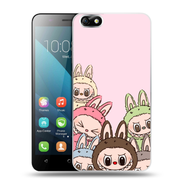 Силиконовый чехол на Huawei Honor 4X с принтом Лабубу Силиконовый чехол на Huawei Honor 4X с принтом Лабубу