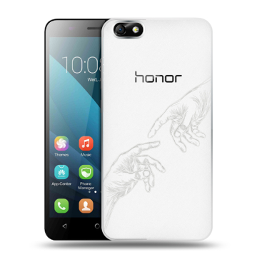 Силиконовый чехол на Huawei Honor 4X с принтом Сотворение мира Силиконовый чехол на Huawei Honor 4X с принтом Сотворение мира