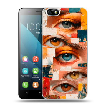 Силиконовый чехол на Huawei Honor 4X с принтом Модный принт Силиконовый чехол на Huawei Honor 4X с принтом Модный принт