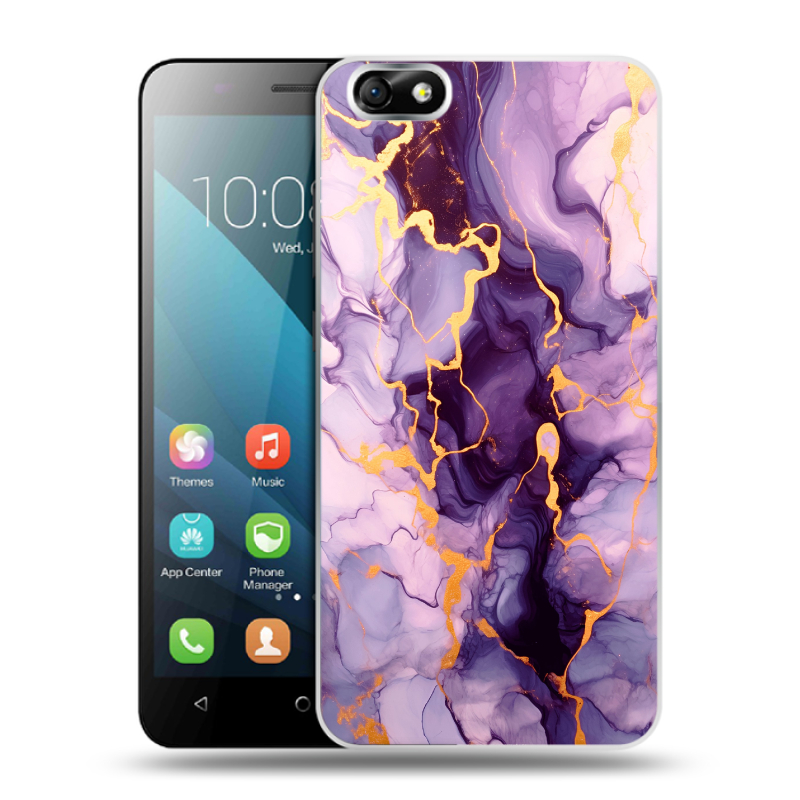 Пластиковый чехол на Huawei Honor 4X с принтом Мрамор Пластиковый чехол на Huawei Honor 4X с принтом Мрамор