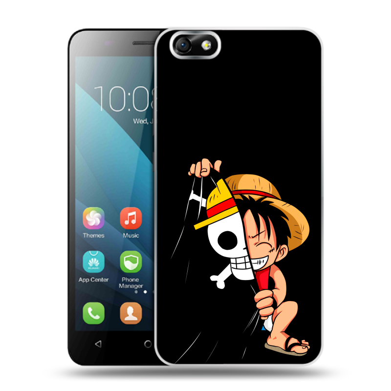 Пластиковый чехол на Huawei Honor 4X с принтом One Piece Ван Пис Пластиковый чехол на Huawei Honor 4X с принтом One Piece Ван Пис