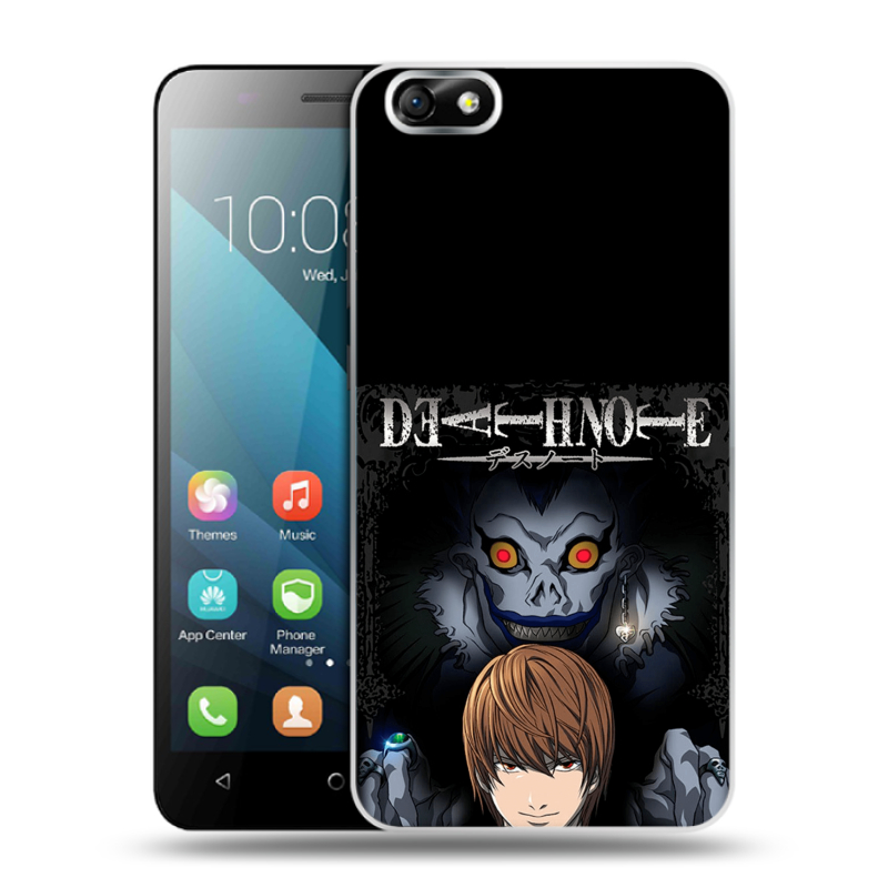 Пластиковый чехол на Huawei Honor 4X с принтом Death note Тетрадь смерти Пластиковый чехол на Huawei Honor 4X с принтом Death note Тетрадь смерти