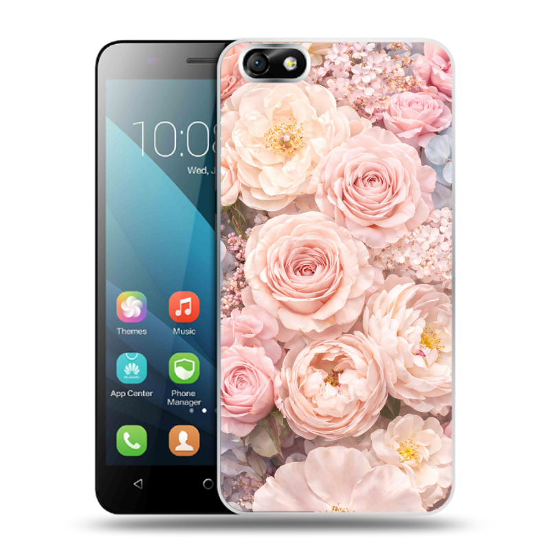Силиконовый чехол на Huawei Honor 4X с принтом женский Силиконовый чехол на Huawei Honor 4X с принтом женский