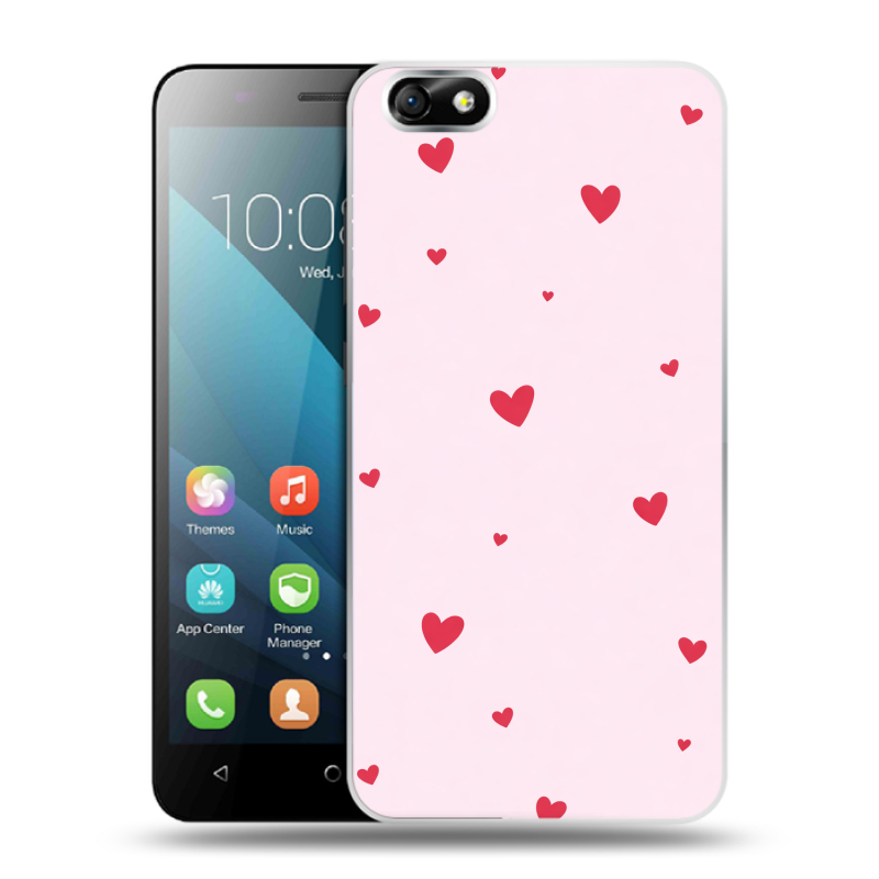 Силиконовый чехол на Huawei Honor 4X с принтом для девочек Силиконовый чехол на Huawei Honor 4X с принтом для девочек