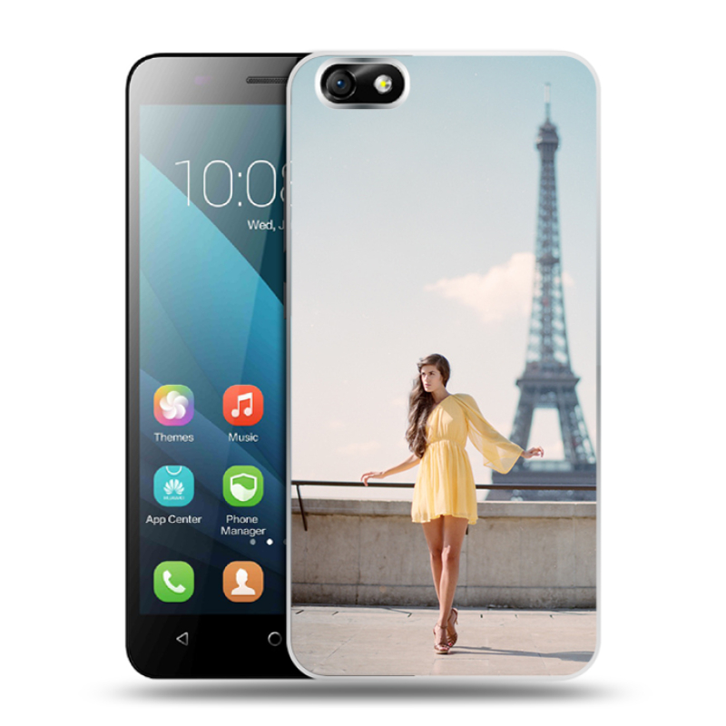 Силиконовый чехол на Huawei Honor 4X с принтом Париж Силиконовый чехол на Huawei Honor 4X с принтом Париж