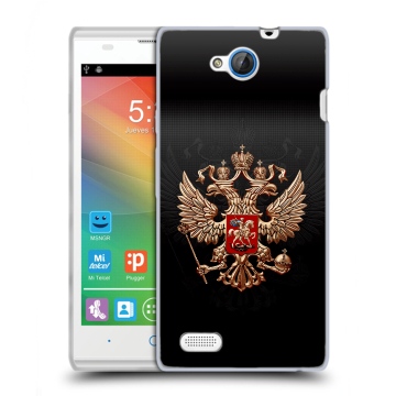 Пластиковый чехол на ZTE Blade G Lux с принтом Герб России Пластиковый чехол на ZTE Blade G Lux с принтом Герб России