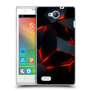 Пластиковый чехол на ZTE Blade G Lux с принтом Яркие абстракции Пластиковый чехол на ZTE Blade G Lux с принтом Яркие абстракции