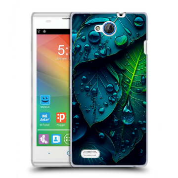 Пластиковый чехол на ZTE Blade G Lux с принтом Листья Пластиковый чехол на ZTE Blade G Lux с принтом Листья