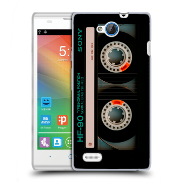 Пластиковый чехол на ZTE Blade G Lux с принтом Кассета