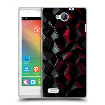 Пластиковый чехол на ZTE Blade G Lux с принтом Абстракция