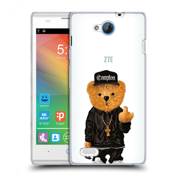 Пластиковый чехол на ZTE Blade G Lux с принтом Мишка Пластиковый чехол на ZTE Blade G Lux с принтом Мишка