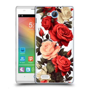 Пластиковый чехол на ZTE Blade G Lux с принтом Розы Пластиковый чехол на ZTE Blade G Lux с принтом Розы