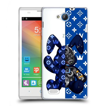 Пластиковый чехол на ZTE Blade G Lux с принтом Луи робот Пластиковый чехол на ZTE Blade G Lux с принтом Луи робот
