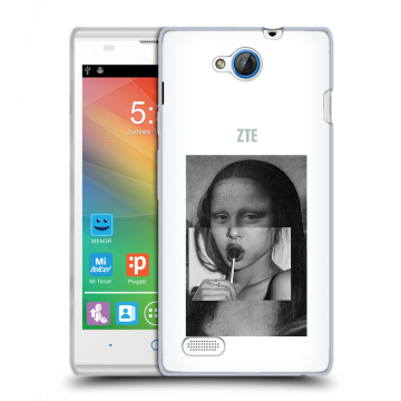 Пластиковый чехол на ZTE Blade G Lux с принтом Мона Лиза Пластиковый чехол на ZTE Blade G Lux с принтом Мона Лиза