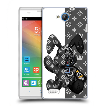 Пластиковый чехол на ZTE Blade G Lux с принтом Луи робот Пластиковый чехол на ZTE Blade G Lux с принтом Луи робот