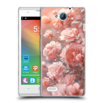 Пластиковый чехол на ZTE Blade G Lux с принтом Розовые розы Пластиковый чехол на ZTE Blade G Lux с принтом Розовые розы