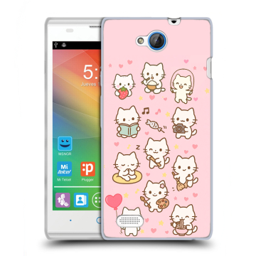 Пластиковый чехол на ZTE Blade G Lux с принтом Hello Kitty Хелоу Кити Пластиковый чехол на ZTE Blade G Lux с принтом Hello Kitty Хелоу Кити