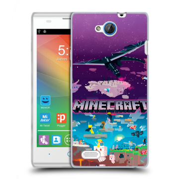 Пластиковый чехол на ZTE Blade G Lux с принтом Майнкрафт Minecraft Пластиковый чехол на ZTE Blade G Lux с принтом Майнкрафт Minecraft