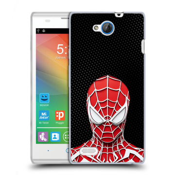 Пластиковый чехол на ZTE Blade G Lux с принтом человек паук spiderman Пластиковый чехол на ZTE Blade G Lux с принтом человек паук spiderman