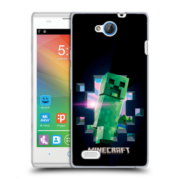 Пластиковый чехол на ZTE Blade G Lux с принтом Майнкрафт Minecraft Пластиковый чехол на ZTE Blade G Lux с принтом Майнкрафт Minecraft