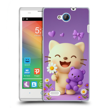 Пластиковый чехол на ZTE Blade G Lux с принтом для девочек Пластиковый чехол на ZTE Blade G Lux с принтом для девочек