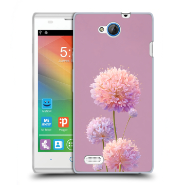 Пластиковый чехол на ZTE Blade G Lux с принтом Цветы