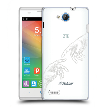 Пластиковый чехол на ZTE Blade G Lux с принтом Сотворение мира