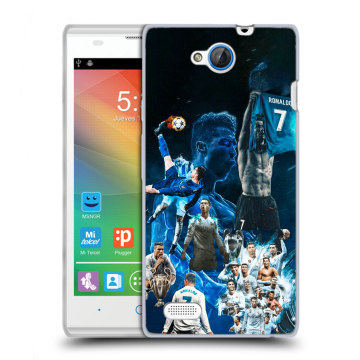 Пластиковый чехол на ZTE Blade G Lux с принтом Реал Роналдо Пластиковый чехол на ZTE Blade G Lux с принтом Реал Роналдо