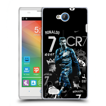 Пластиковый чехол на ZTE Blade G Lux с принтом Реал Роналдо Пластиковый чехол на ZTE Blade G Lux с принтом Реал Роналдо