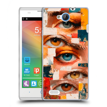 Пластиковый чехол на ZTE Blade G Lux с принтом Модный принт